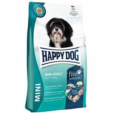 Happy Dog Fit&Vital Adult Mini, karma sucha dla psów dorosłych małych ras 8 HAPPY DOG