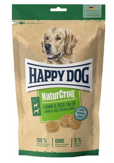 HAPPY DOG NaturCroq Lamm-Reis-Taler, talarki- przysmak dla średnich i dużych psów, jagnięcina ryż 700g HAPPY DOG