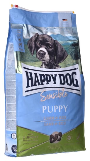 Happy Dog, Sensible Puppy 1-6mc, Karma sucha, jagnięcina/ryż, 10 kg HAPPY DOG