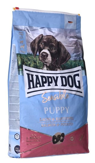 Happy Dog, Sensible Puppy, Karma sucha, 1-6mc, łosoś, ziemniaki 10 kg HAPPY DOG