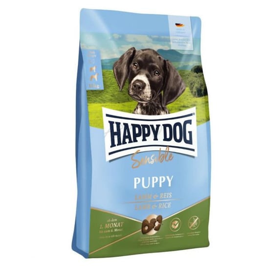 HAPPY DOG Sensible Puppy Lamb&Rice Jagnięcina i Ryż 4kg dla szczeniąt HAPPY DOG