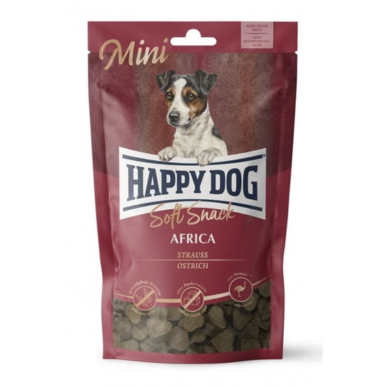 Happy Dog Supreme Mini Afryka miękka przekąska ze strusia / Africa Soft Snack Ostrich 100g HAPPY DOG