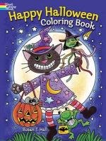 Happy Halloween Coloring Book Hall Susan, Hall Susan T.