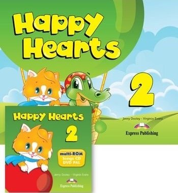 Happy Hearts 2. Pupil's Book + CD Dooley Jenny, Evans Virginia