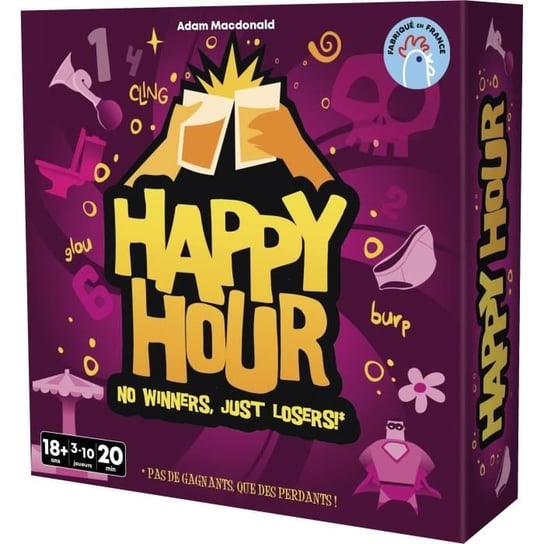 Happy Hour – Asmodee – od 14 lat, gra planszowa ASMODEE