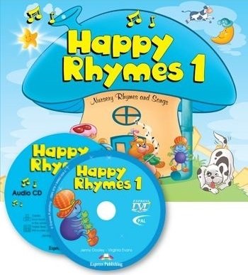 Happy Rhymes 1. Pupil's Book + CD + DVD Dooley Jenny, Evans Virginia