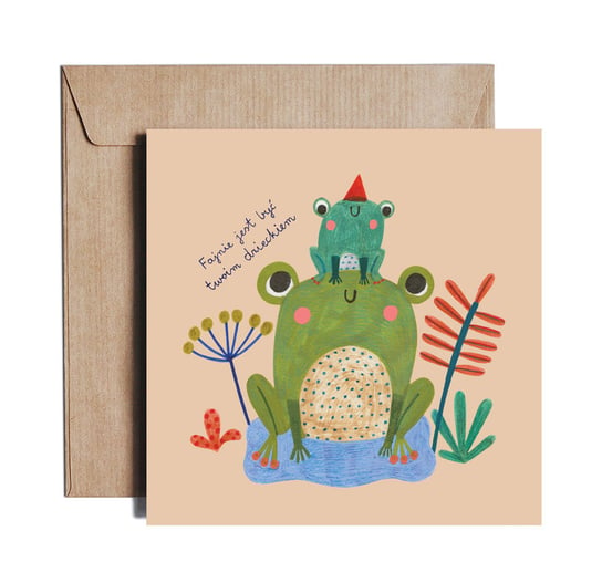 Happy To Be Your Kid - Greeting card by PIESKOT Polish Design PIESKOT