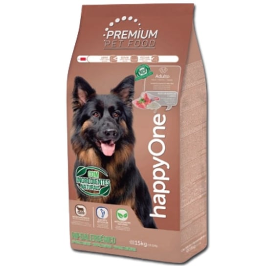 happyOne Adult Dog - Hypoallergenic z jagnięciną 15kg HappyOne