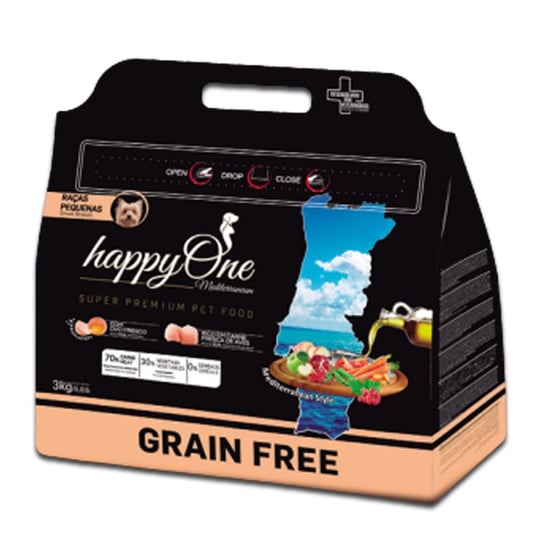 HappyOne Grain-Free  Mediterraneum Small breed 3Kg HappyOne