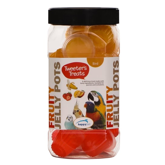 Happypet Tweeter'S Treats Fruity Jelly Pots 27 Sztuk - Mix Smaków Inny producent