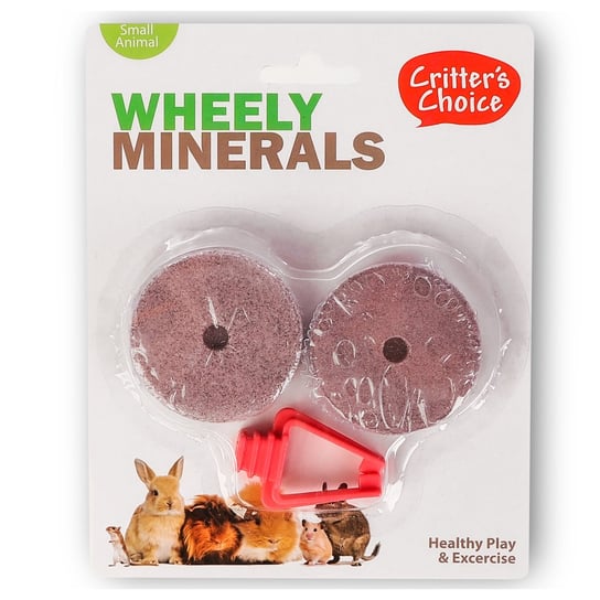 Happypet Wheely Minerals - Lizawki Mineralne Dla Gryzoni KOMODO