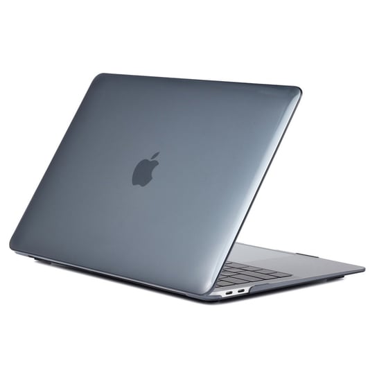 Hard Case etui obudowa MacBook Air 13 (A1932 / A2179 / A2337 M1) 2018-2020 (Crystal Black) D-pro