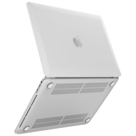 Hard Shell Case Mat Etui Macbook Pro 15 A1707/A1990 (Frosted White) D-pro