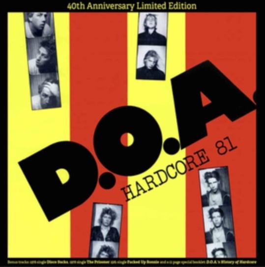 Hardcore 81, płyta winylowa D.O.A.