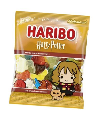 HARIBO 160G HARRY POTTER - żelki o smaku owocowym - HERMIONA Haribo