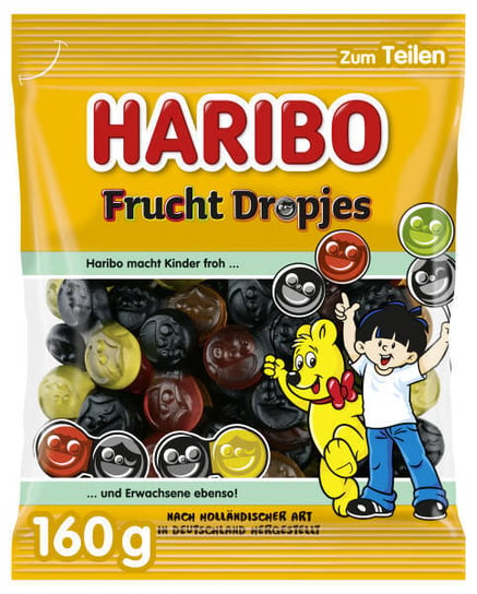 Haribo Frucht Dropjes 160 g inna (Inny)