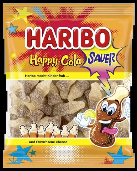 Haribo Happy-Cola Sauer Żelki 175 g Inna marka