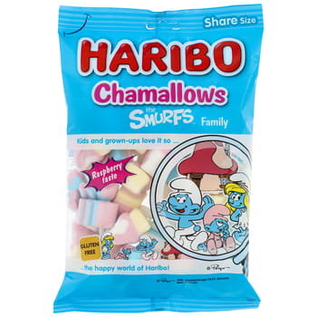 Haribo Pianki Owocowe Chamallows The Smurfs Family 175 g Haribo