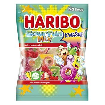 Haribo Sourfun Mix Kwaśne 160G Inna marka