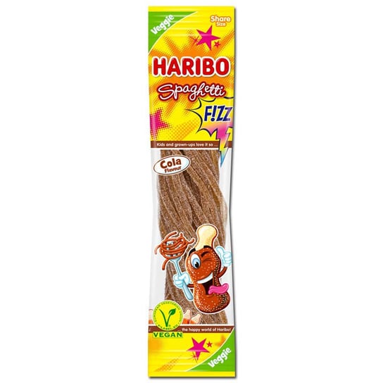 Haribo Spaghetti kwaśne żelki smak coli 200g Haribo