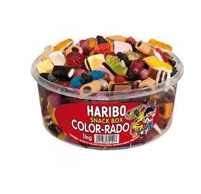 Haribo, żeki Color-Rado, 1 kg Haribo