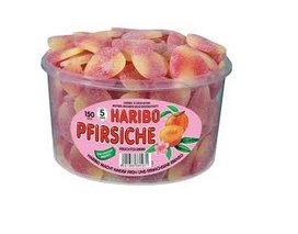 Haribo, żelki o smaku brzoskwiniowym, 150 sztuk Haribo