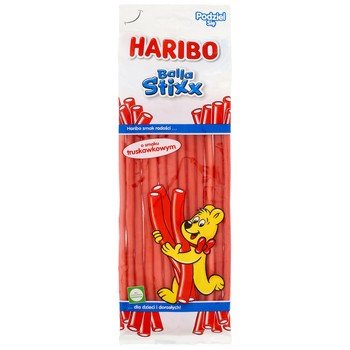 Haribo Żelki Owocowe Balla Stixx Truskawka 170G Inna marka