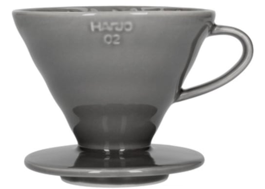 Hario, dripper ceramiczny, V60-02, szary Hario