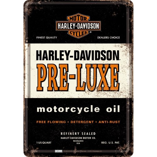 Harley Davidson Pre Lux Wla  Tablica Pocztówka Nostalgic-Art Merchandising