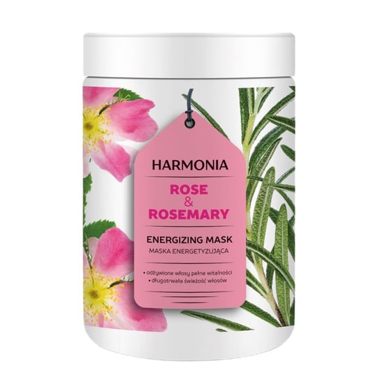 HARMONIA Maska do włosów energetyzująca ROSE & ROSEMARY - 1000g Chantal