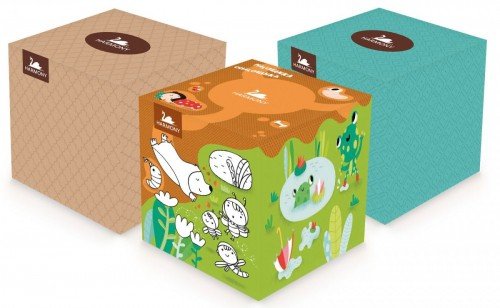 Harmony Chusteczki Higieniczne Cube Box 60 Sztuk Pozostali producenci
