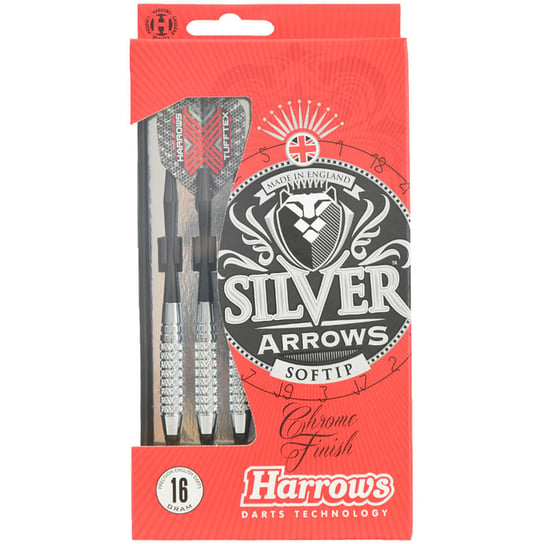 Harrows, Rzutki, Softip Silver Arrow, 3 szt. Harrows