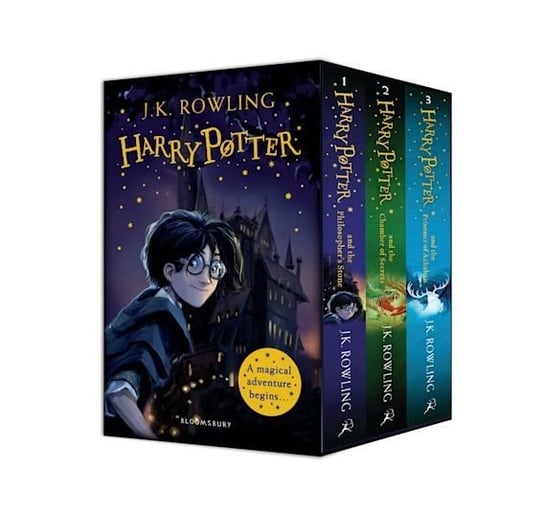 Harry Potter 1-3 Box Set: A Magical Adventure Begins Rowling J. K.