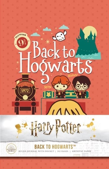 Harry Potter. Back to Hogwarts Hardcover Ruled Journal Opracowanie zbiorowe