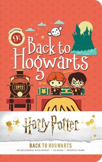 Harry Potter. Back to Hogwarts Ruled Pocket Journal Opracowanie zbiorowe