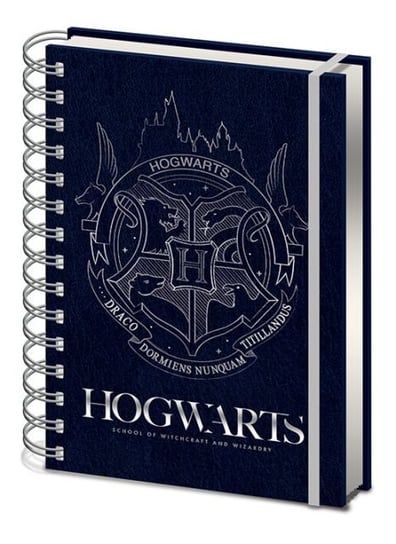 Harry Potter Cobalt Steel Crest - notes A5 14,8x21 cm Pyramid Posters
