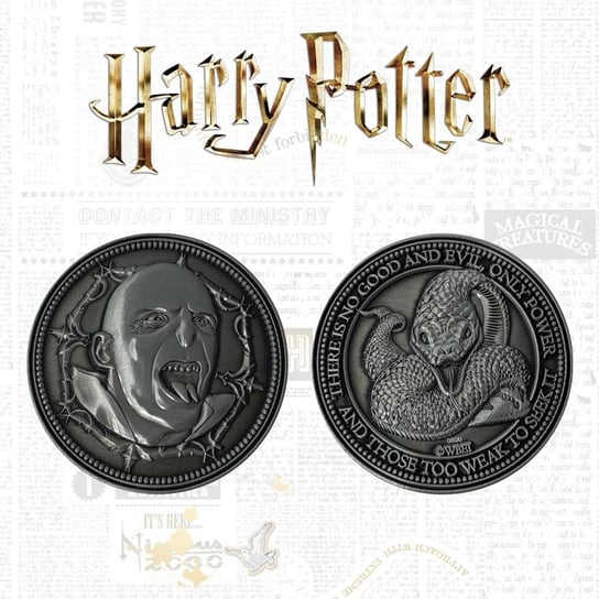 Harry Potter Coin Lord Voldemort Edycja Limitowana Inna marka