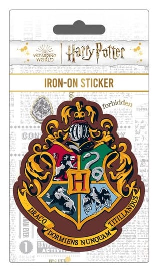 Harry Potter Colourful Crest Hogwarts - naprasowanka Pyramid International
