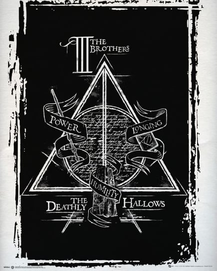 Harry Potter Deathly Hallows Graphic - plakat 40x50 cm GBeye