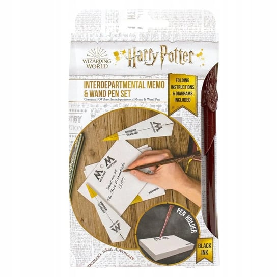 Harry Potter Długopis Różdżka + Karteczki Notesik Grupoerik