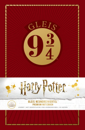 Harry Potter: Gleis 9 3 Premium-Notizbuch Riva Verlag