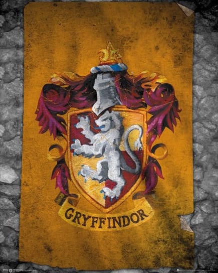 Harry Potter Gryffindor Flaga - plakat 40x50 cm GBeye