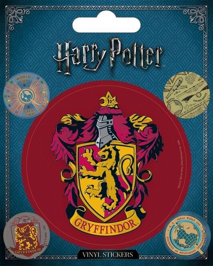 Harry Potter Gryffindor - naklejki 10x12,5 cm Pyramid Posters