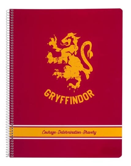 Harry Potter Gryffindor - zeszyt A4 w linie 21x29,7 cm Grupoerik