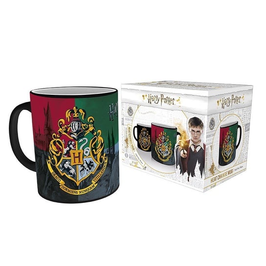 HARRY POTTER heat change mug - Hogwarts Crest / kubek termoaktywny Harry Potter herb Hogwartu - ABS MaxiProfi