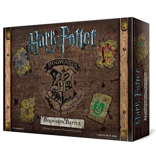 Harry Potter Hogwart Bitwa (wersja hiszpańska), gra planszowa, USAopoly USAopoly