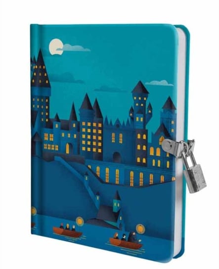 Harry Potter. Hogwarts Castle at Night Lock and Key Diary Opracowanie zbiorowe
