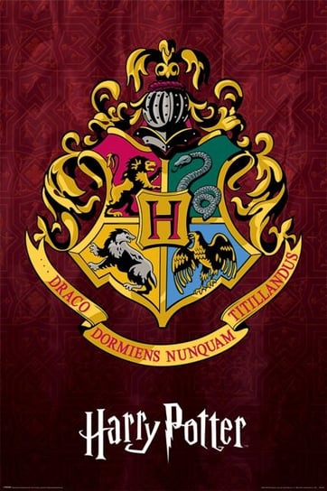Harry Potter Hogwarts School Crest - plakat 61x91,5 cm Pyramid Posters