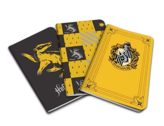 Harry Potter. Hufflepuff Pocket Notebook Collection Opracowanie zbiorowe