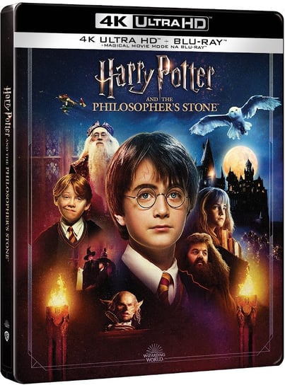 Harry Potter i Kamień Filozoficzny. Magical Movie Mode (Steelbook) Columbus Chris
